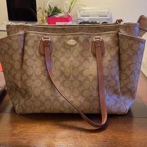 Coach diaper bag
